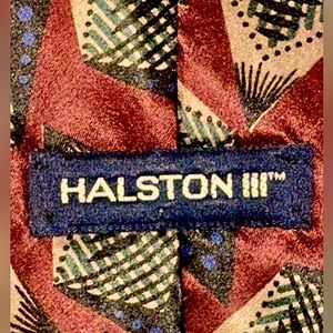 Halston necktie tie like new